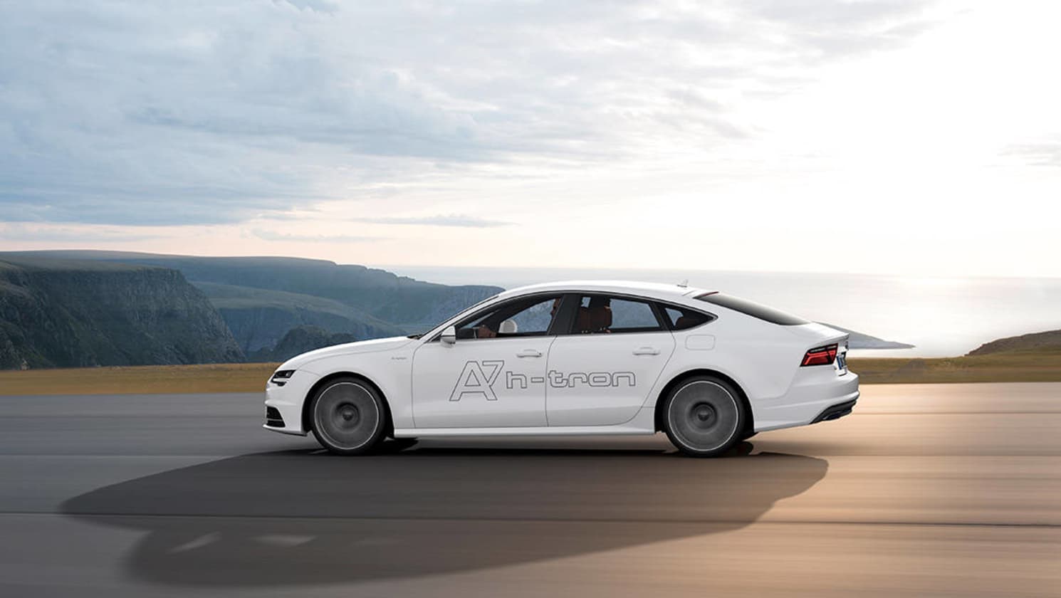 Audi&#039;s A7 h-tron Sportback.