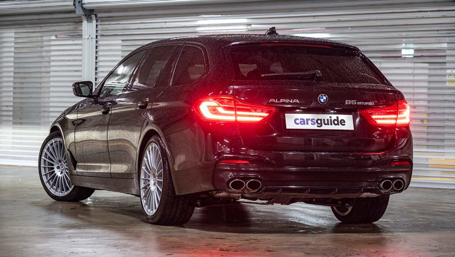 Dressed in black, the B5 looks smart, sleek and understated. (image: Dan Pugh)