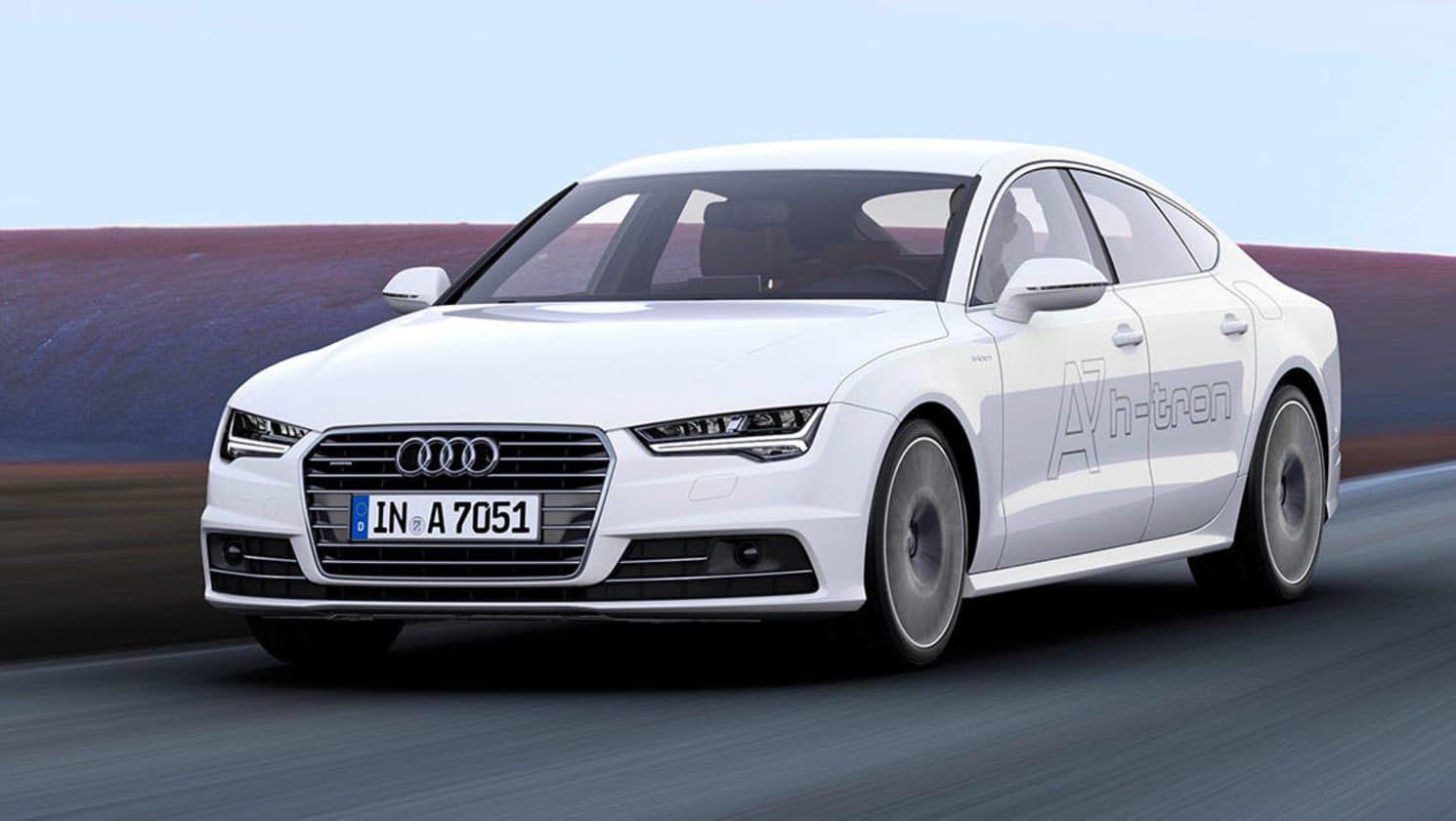 Audi&#039;s A7 h-tron Sportback.