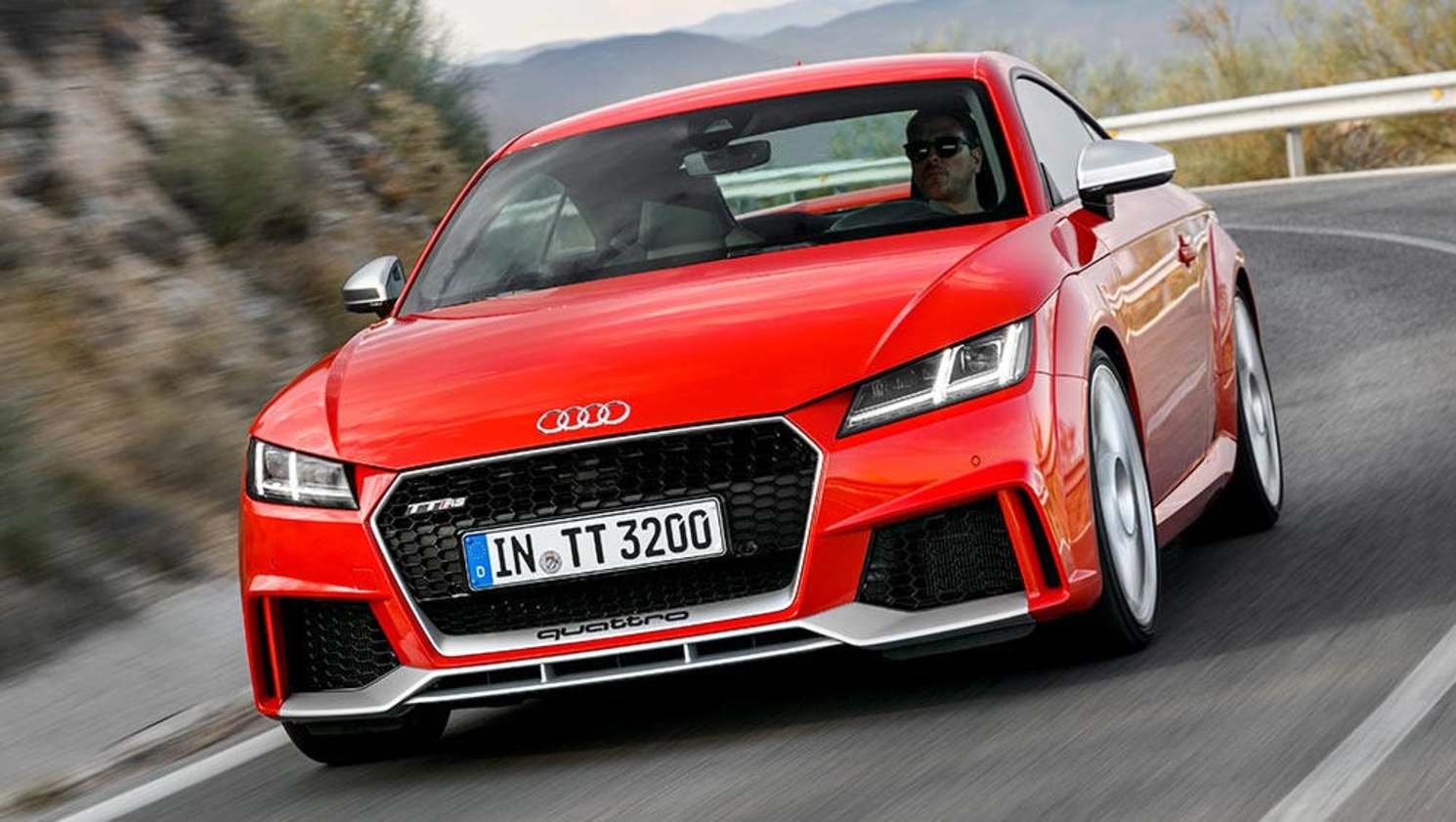 2017 Audi TT RS coupe.