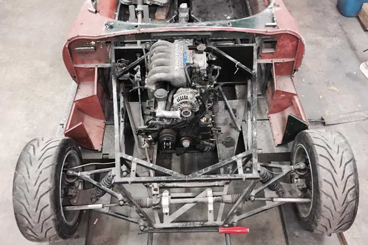 With most of the weight distributed across the chassis, this thing should handle like a dream. (image credit: Muttley Racing/Facebook.com)