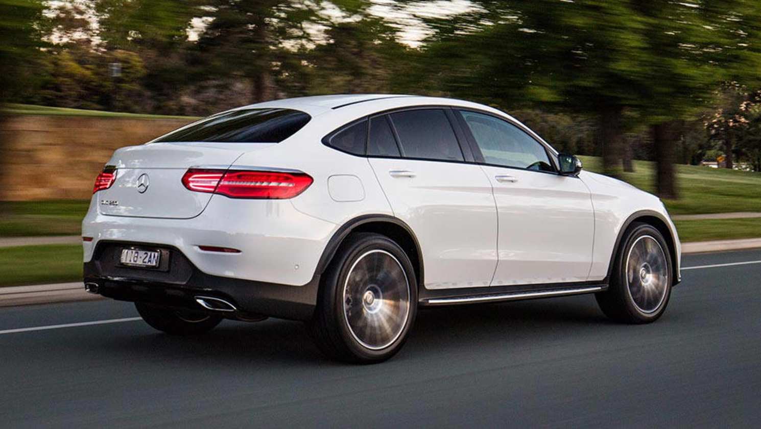 2017 Mercedes-Benz GLC Coupe (GLC 250 shown).