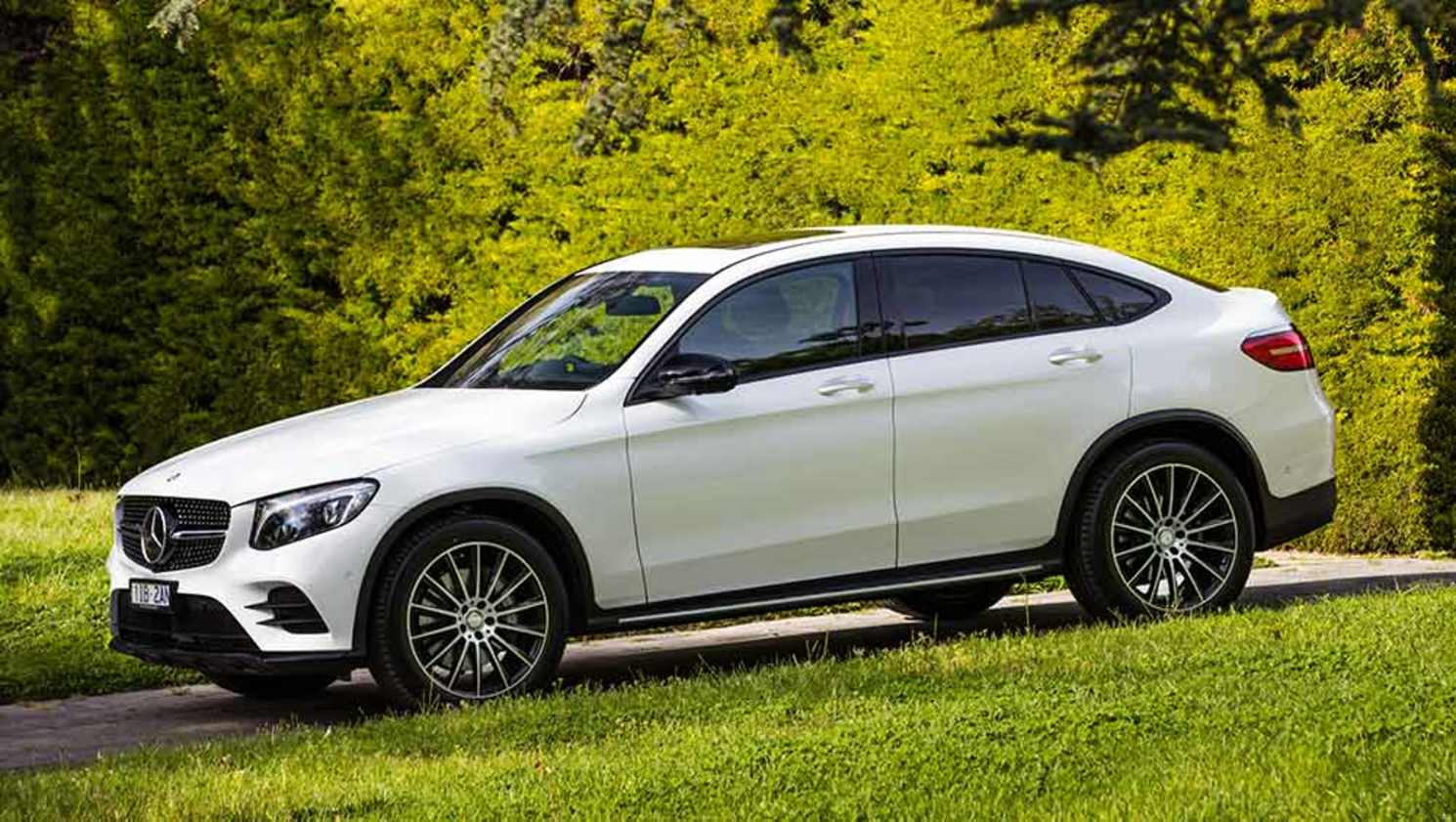 2017 Mercedes-Benz GLC Coupe (GLC 250 shown).