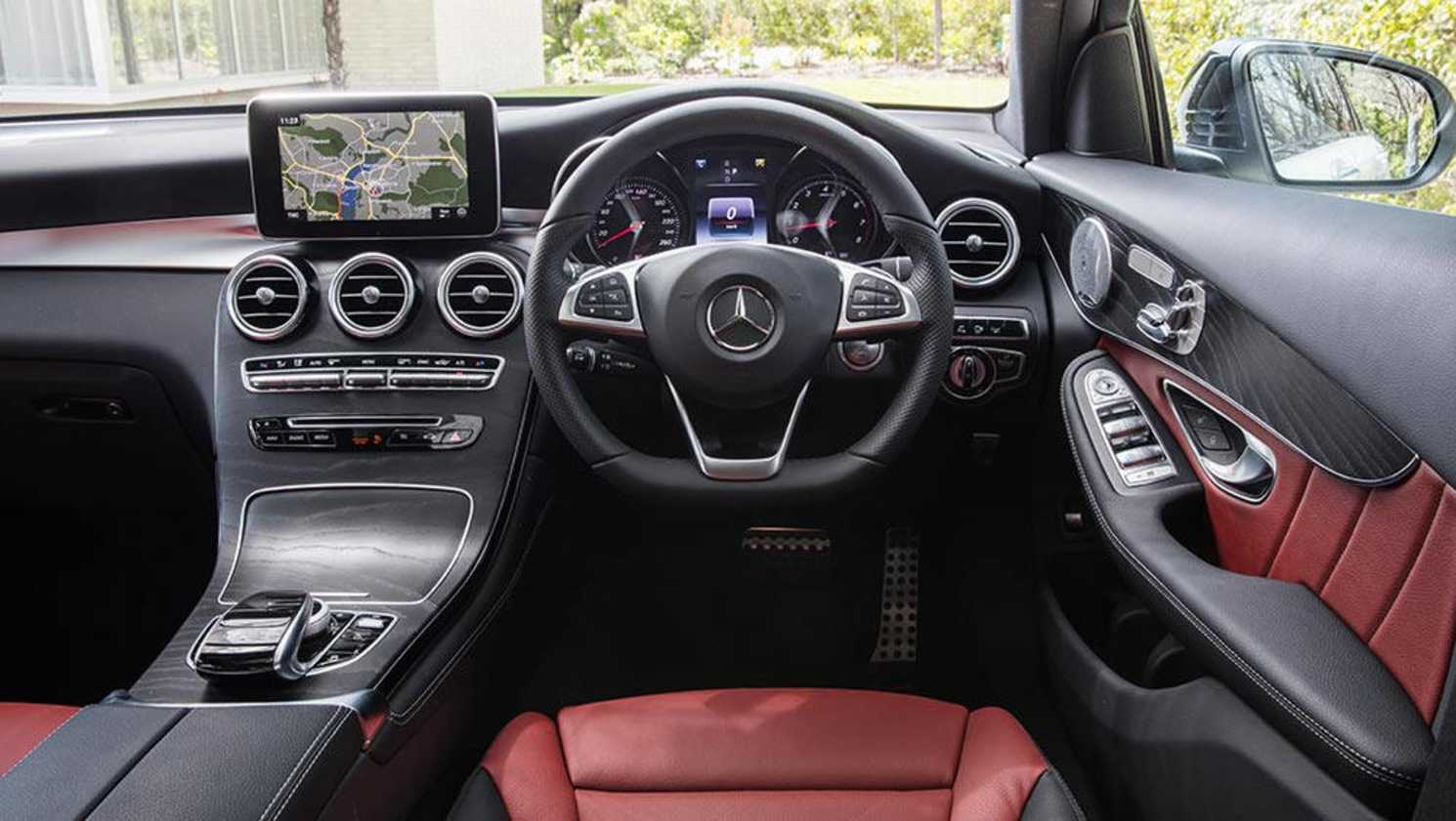 2017 Mercedes-Benz GLC Coupe (GLC 250 shown).