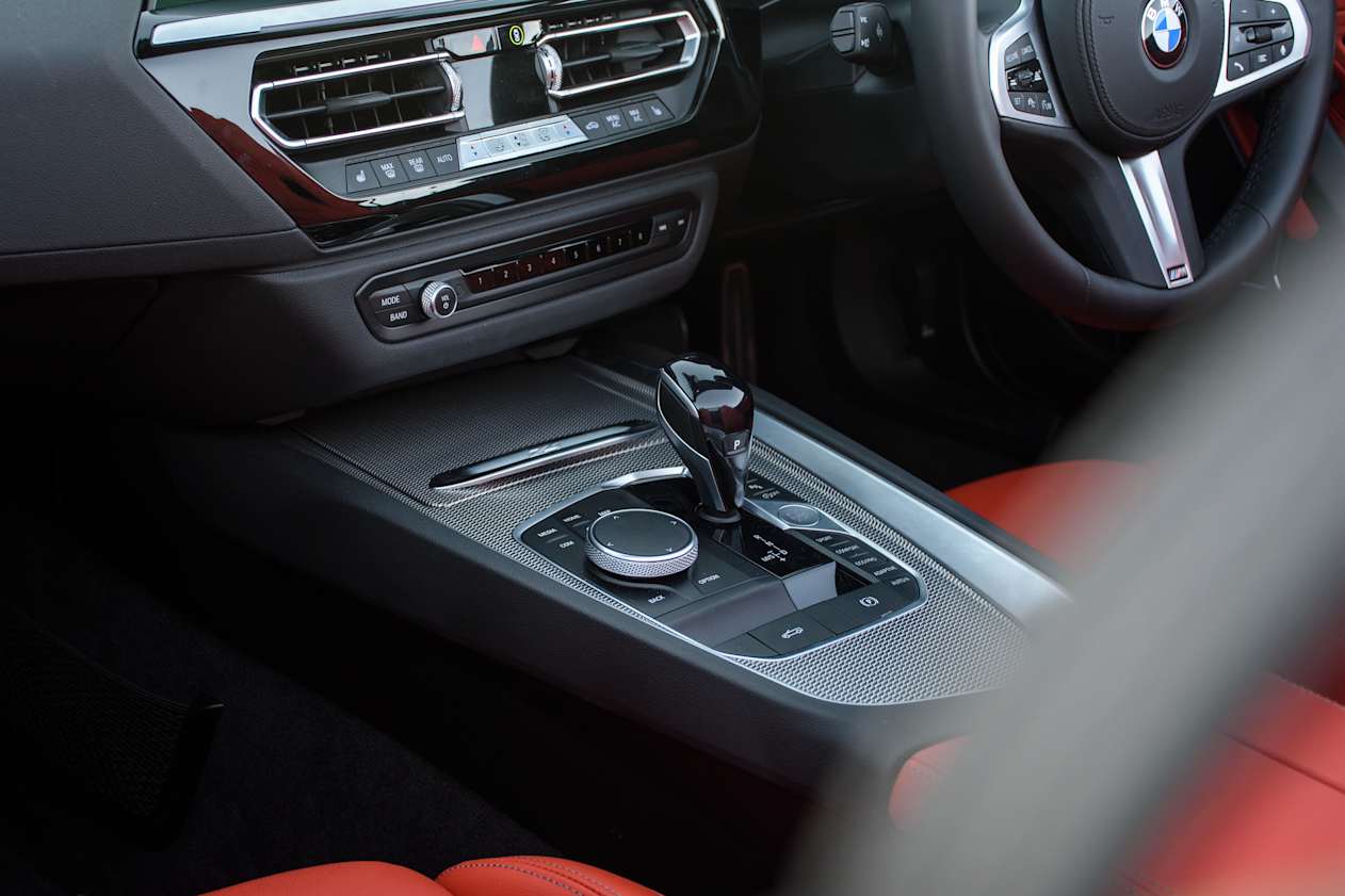 Inside the Z4 is a slick place to be (image credit: Tom White).