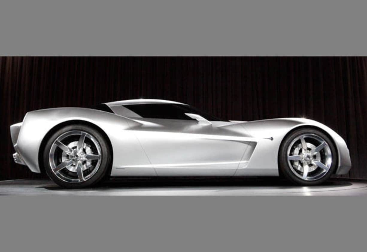 The Corvette concept - based on the Stingray - will debut as the character 'Sideswipe' in the upcoming Transformers: Revenge of the Fallen.