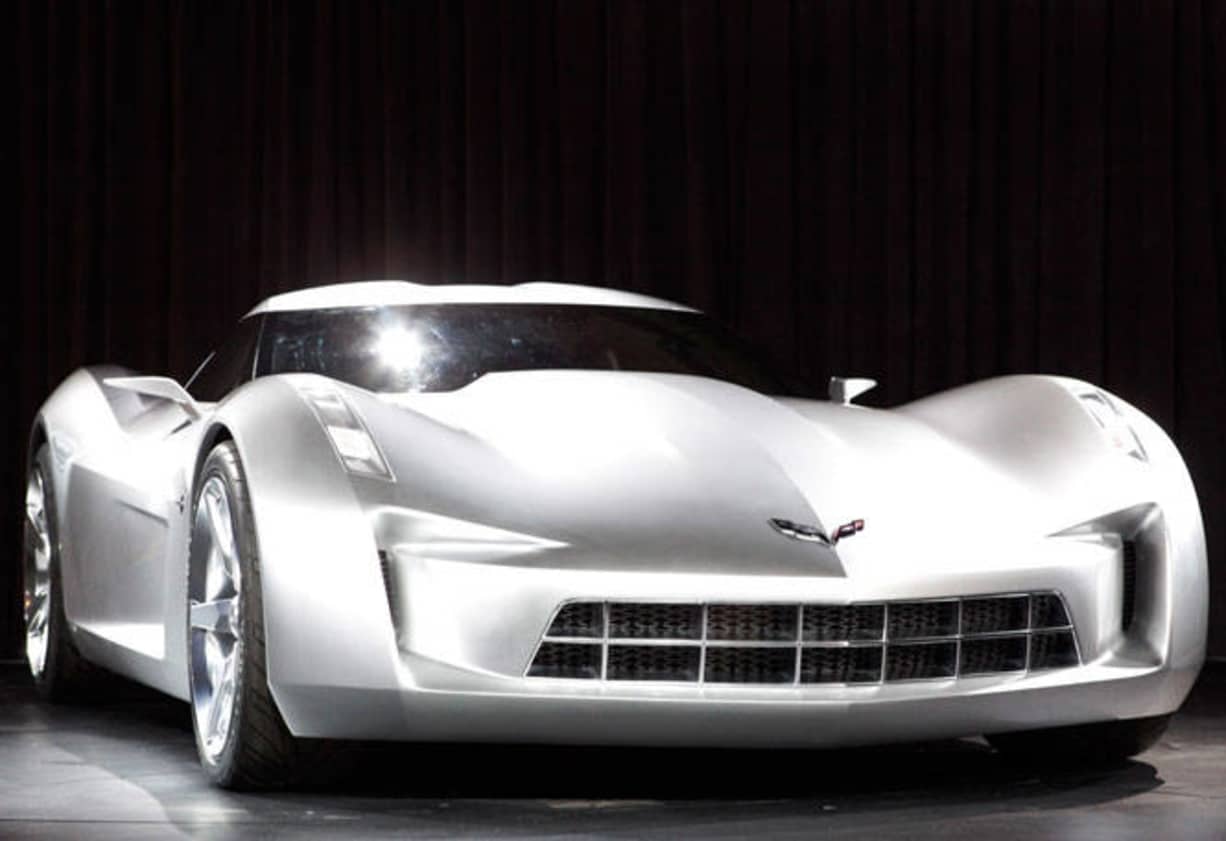 The Corvette concept - based on the Stingray - will debut as the character 'Sideswipe' in the upcoming Transformers: Revenge of the Fallen.