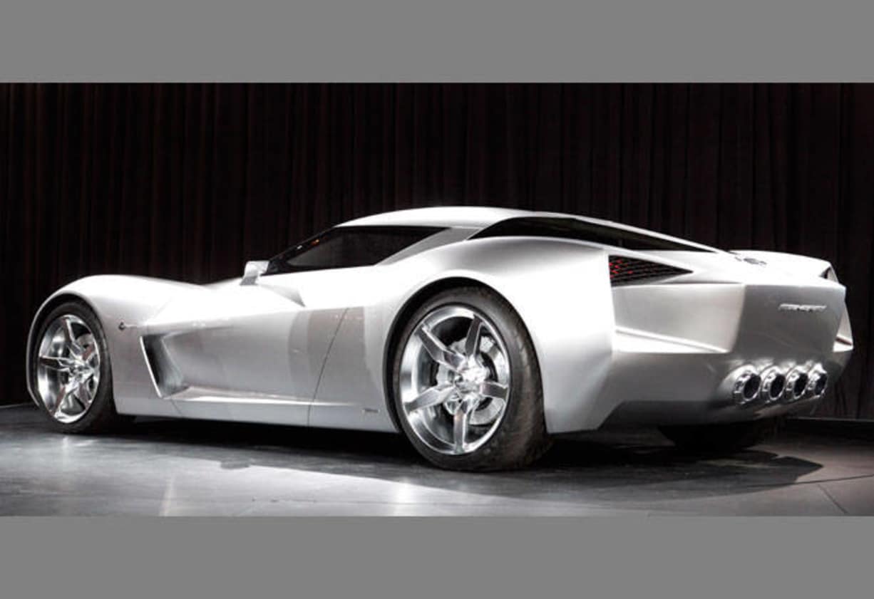The Corvette concept - based on the Stingray - will debut as the character 'Sideswipe' in the upcoming Transformers: Revenge of the Fallen.