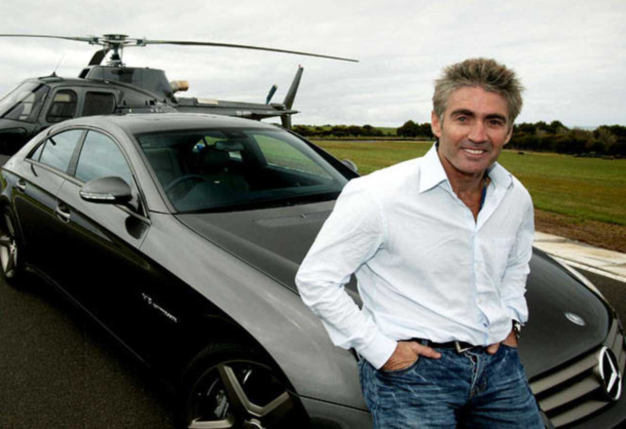 Mick Doohan and AMG Mercedes-Benz.