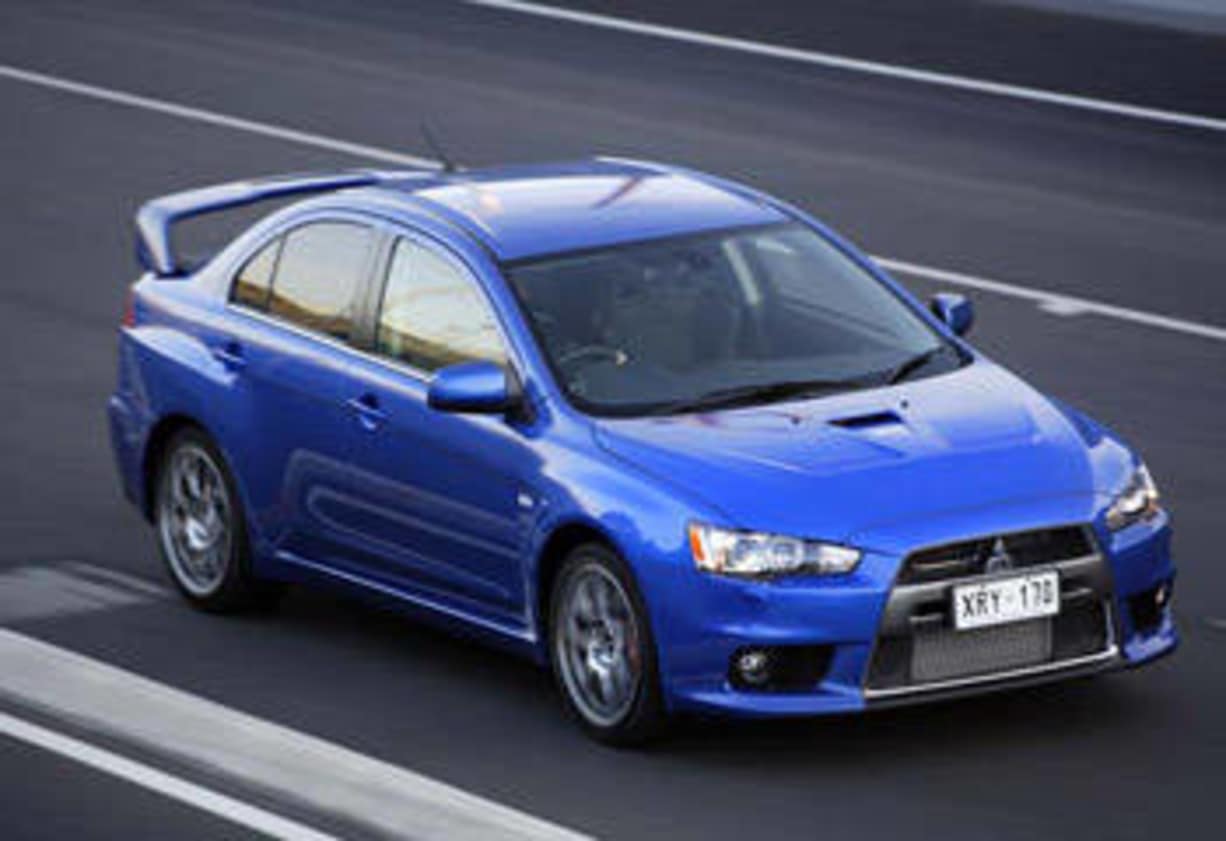 2008 Mitsubishi Lancer Evolution.
