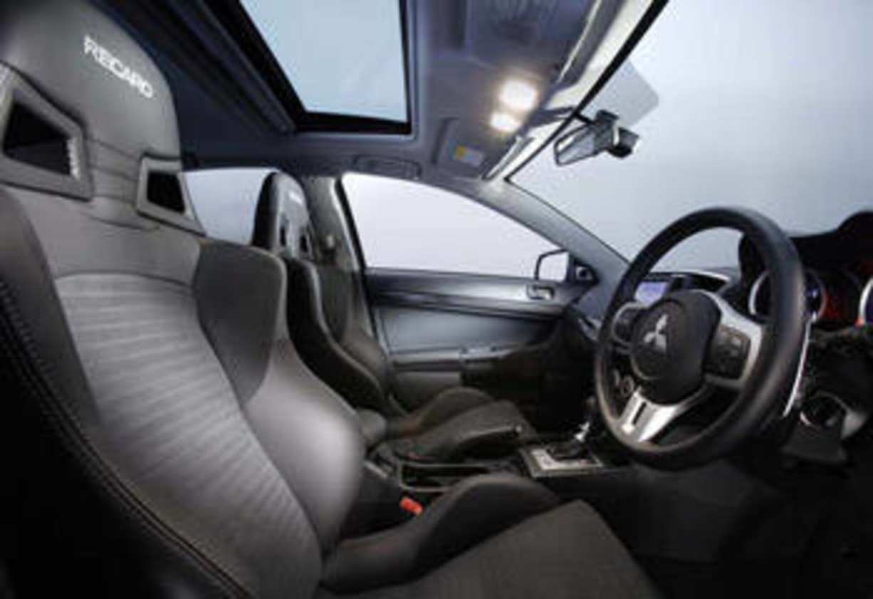 2008 Mitsubishi Lancer Evolution.