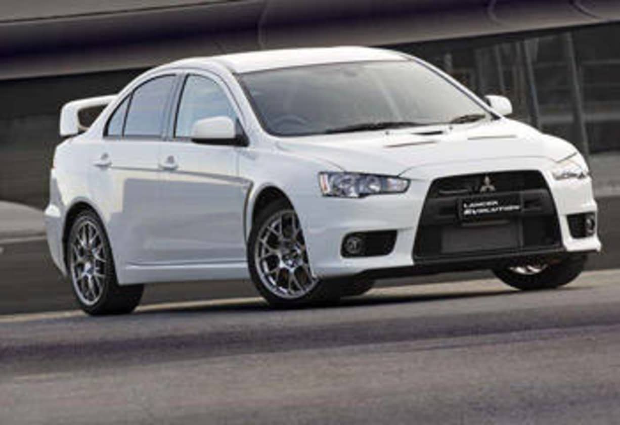 2008 Mitsubishi Lancer Evolution.