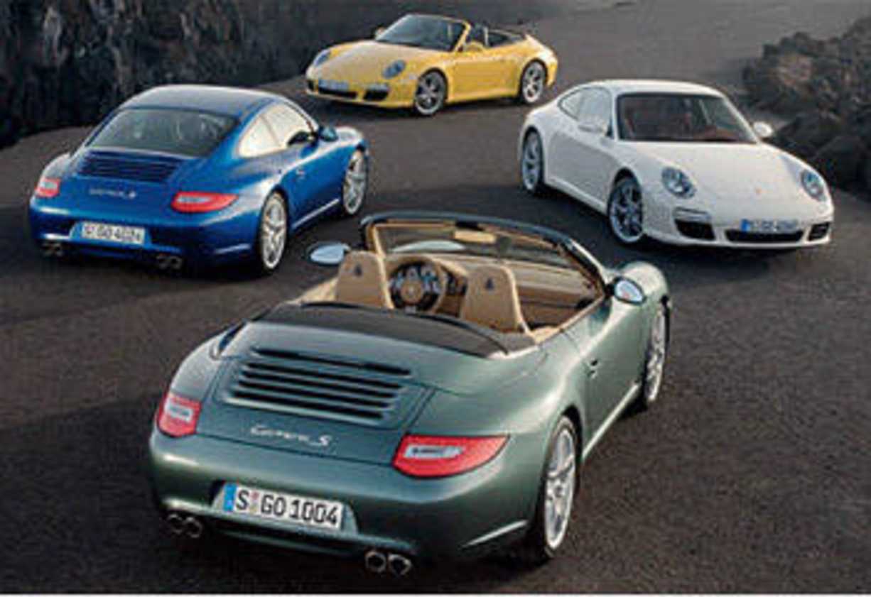 2009 Porsche 911.