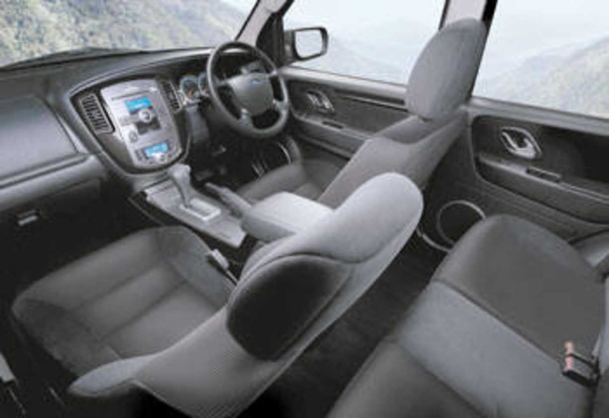 The interior has been given a new piano-finish accent trim.