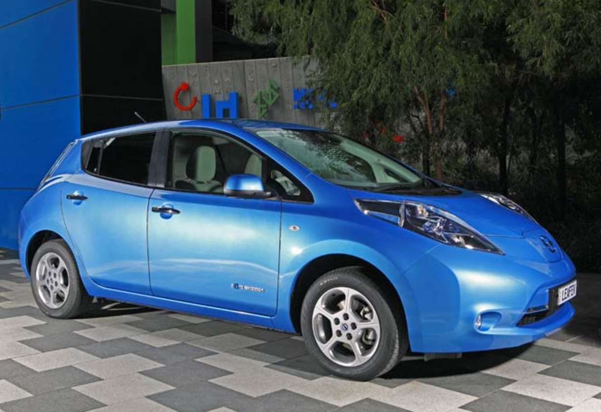 Everything about the Leaf is new and unique, from the basic body through to the lithium-ion battery pack, low-energy air-conditioning and seat trim made from recycled plastic bottles. More than 90 per cent of the car is claimed to be recyclable, and the b