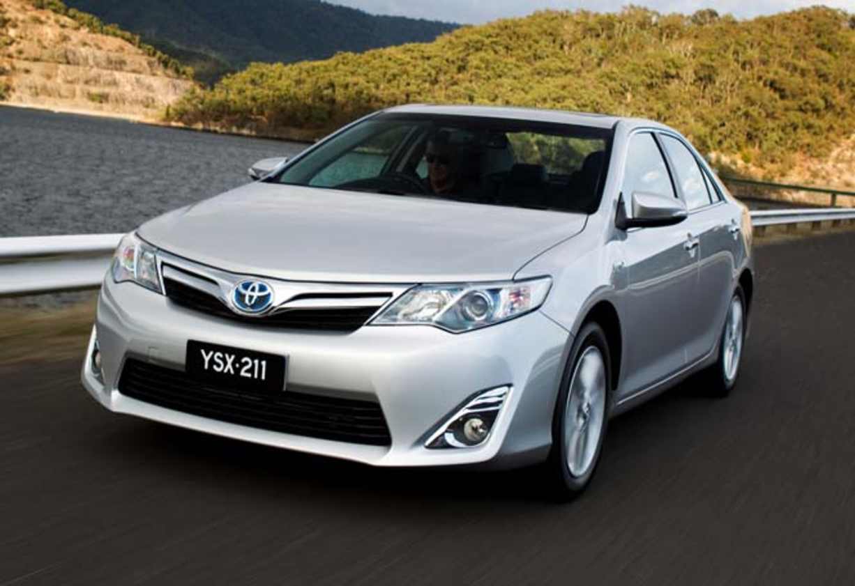 In the case of the Camry, that includes a 105kW electric motor that gives it a generous amount of oomph.