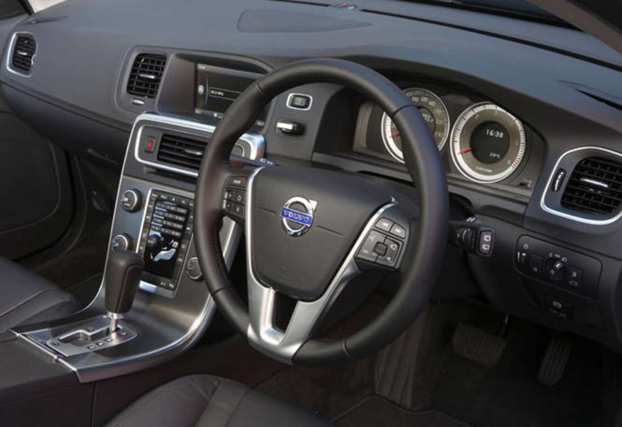 The Swedish design makes for a functional interior, without the austere flavour that invades some German cockpits.