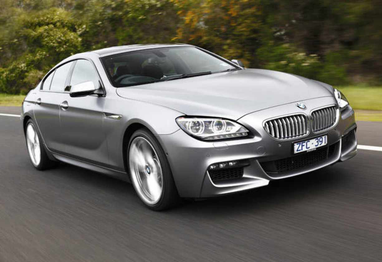 The BMW 650i Gran Coupe.