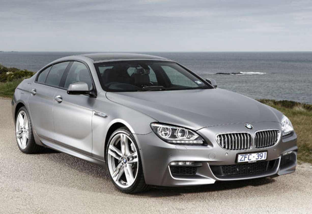The BMW 650i Gran Coupe.