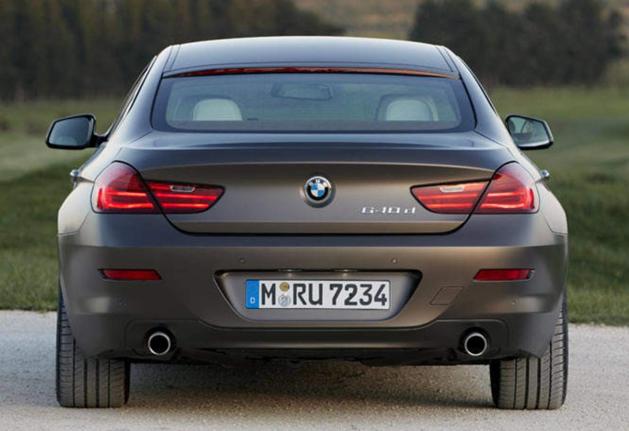 The 640d Gran Coupe.