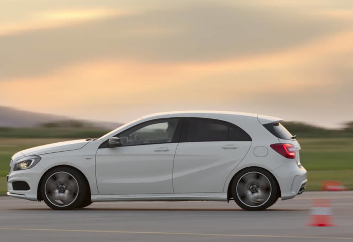 Benz claims an impressive 6.6 seconds for the 0-100km/h sprint, and an equally impressive fuel economy rating of 6.4l/100km. At just under $50k the A250 Sport won&#039;t be cheap though, especially when compared with the $42k VW Golf GTi.
