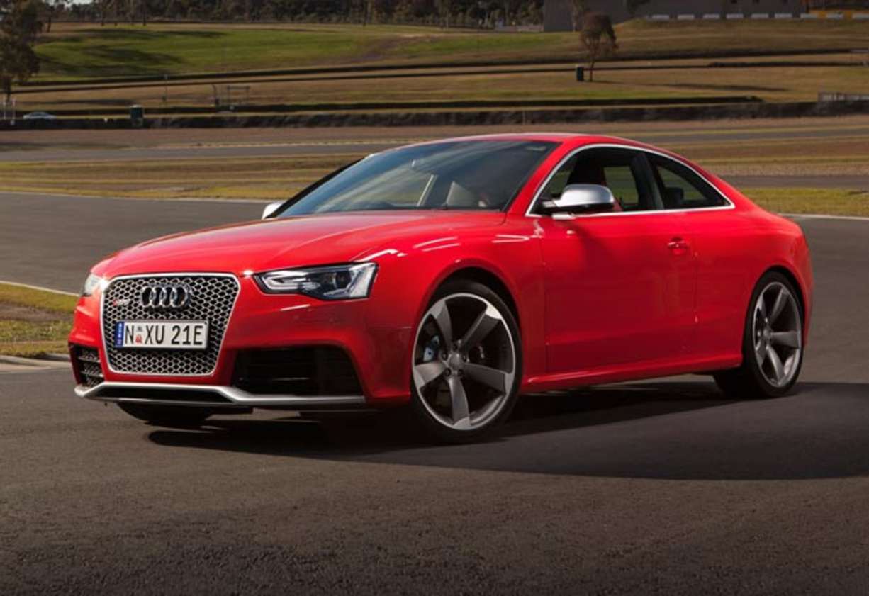 “Muscle car”&#039; is the motif. In a sense, the A4/A5 range hero car doesn&#039;t have a direct competitor. Sure, it&#039;s always slapped up against BMW&#039;s M3, but lack of imagination doesn&#039;t make a comparison valid.