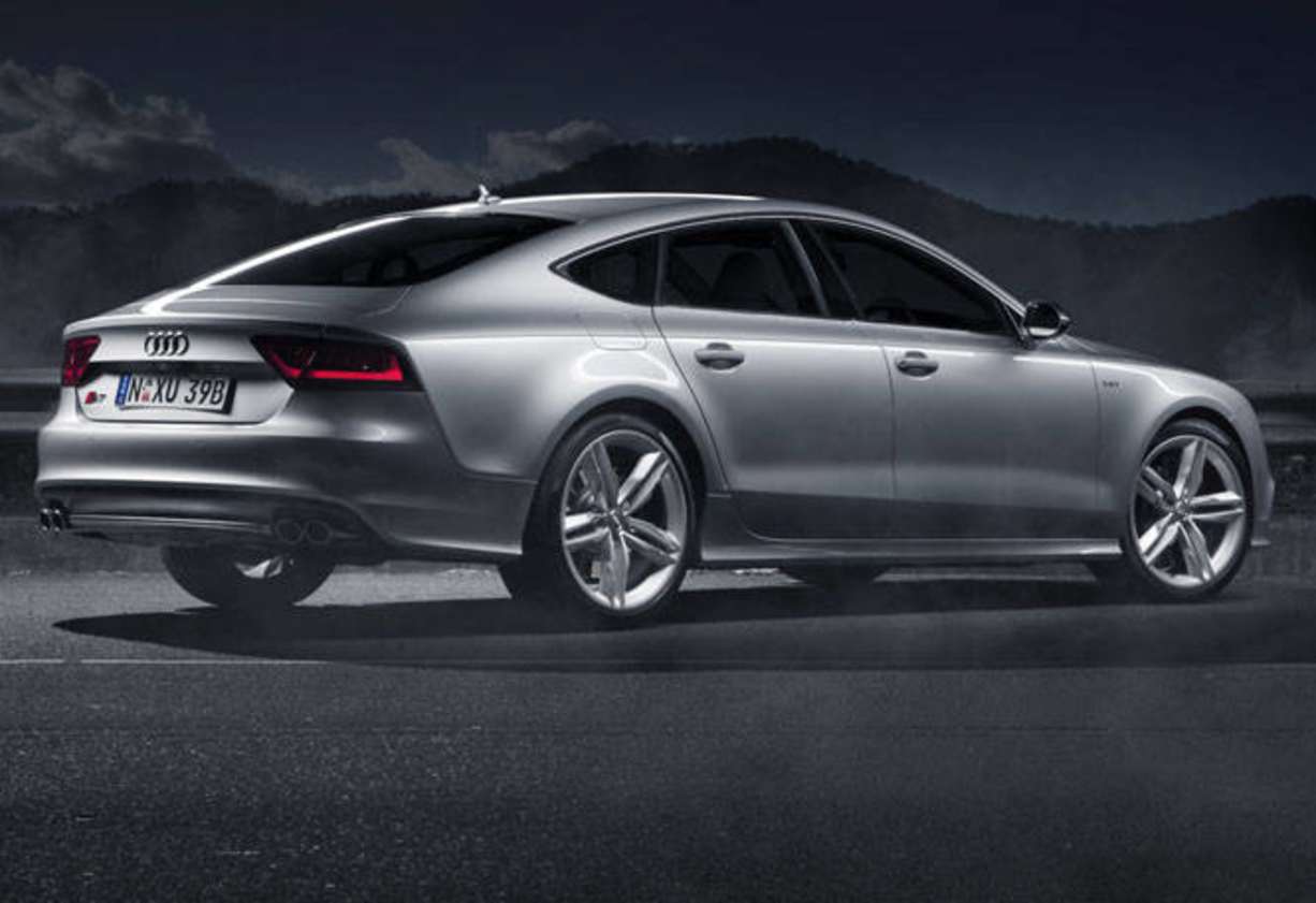 2012 Audi S7 rear.