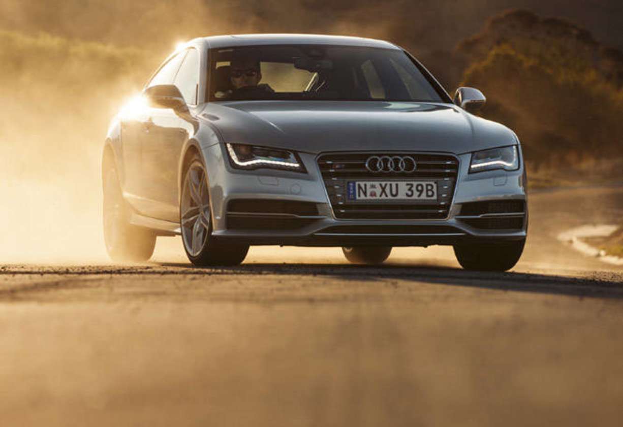 Bold grille leaves no doubt this is the high-performance version of Audi’s biggest coupe.