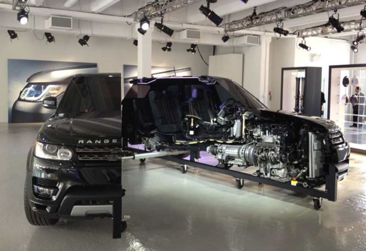 Dynamically, the supercharged Sport V8 keeps pace with a Porsche Cayenne - some five seconds from to 100km/h from standing makes it by same distance the fastest ever Land Rover model.