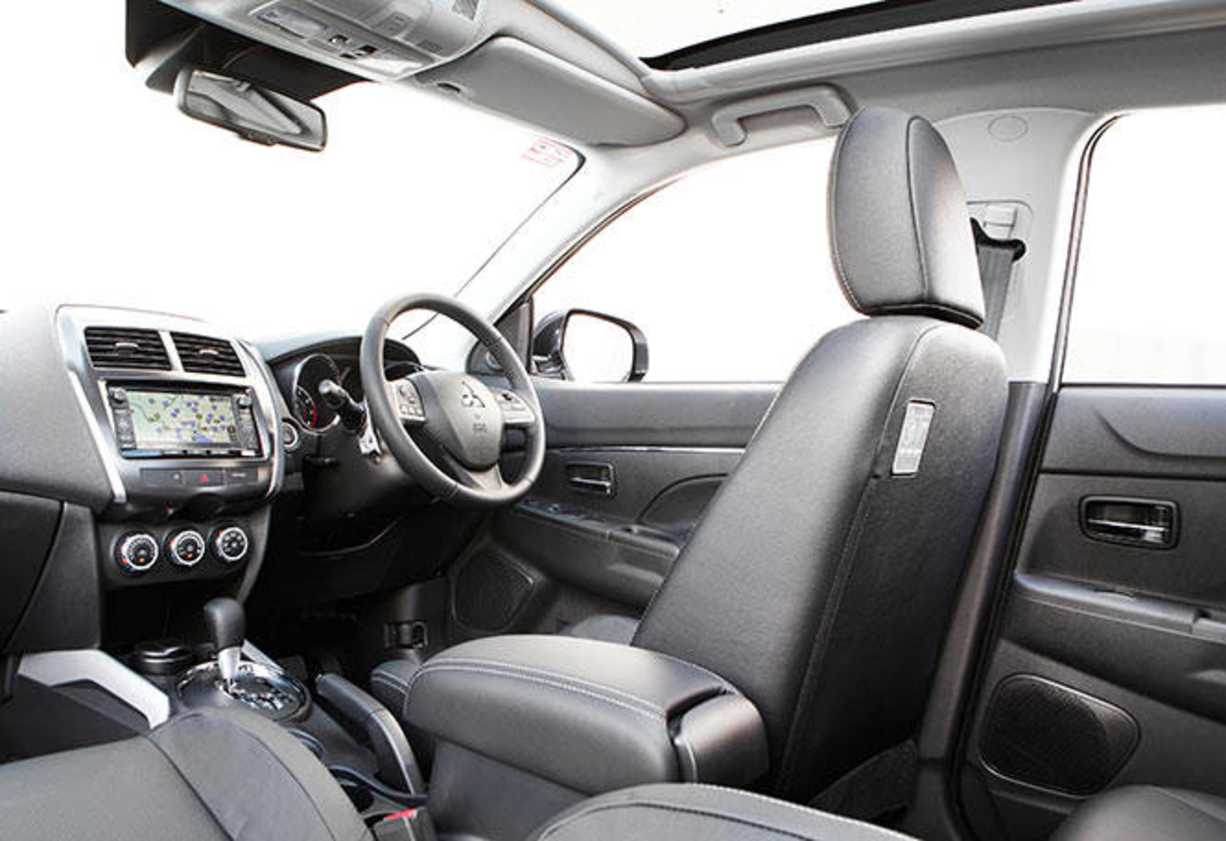 The ASX&#039;s cabin, which seats four in comfort and five at a squeeze, scores well on appeal thanks to quality to the fit and finish and the use of soft plastics around the dashboard. Car designers are finally getting the message that buyers don&#039;t want acres