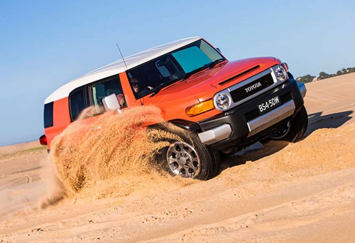 Coil suspension all-round and lots of wheel travel means gutters, roundabouts and speed humps don&#039;t faze the FJ, so as a suburban warrior, there&#039;s plenty to be said about that separate chassis construction.