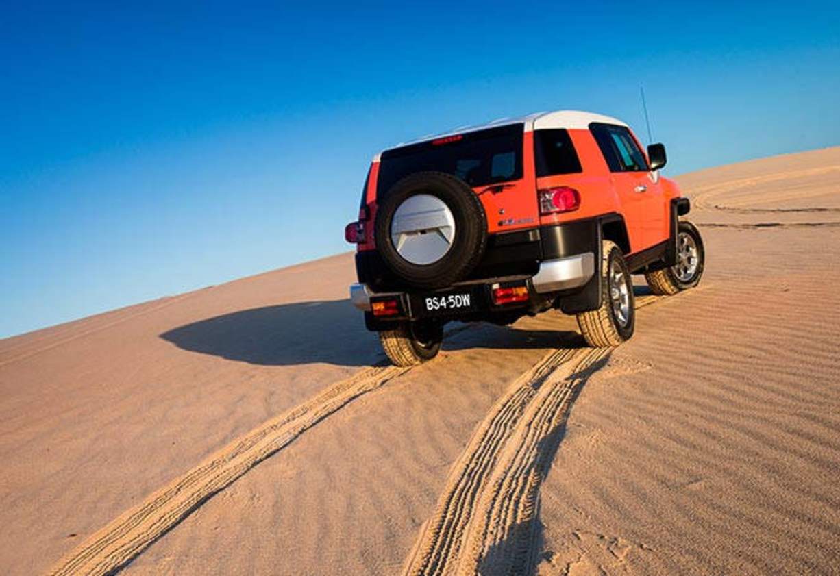 It&#039;s a hefty vehicle and has the aerodynamics of a brick.