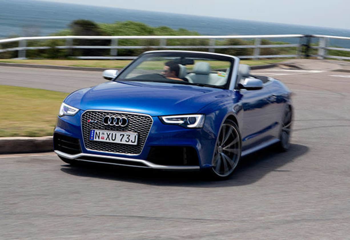 Audi has added a convertible version of its sports RS5 to the coupe that was launched here in October 2010.