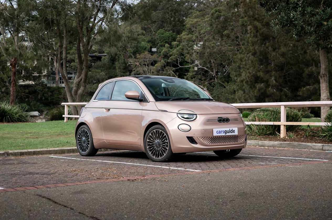 The Fiat 500e comes in at a whopping $52,500, before on-road costs (and state-based EV discounts) (Image: Tom White)