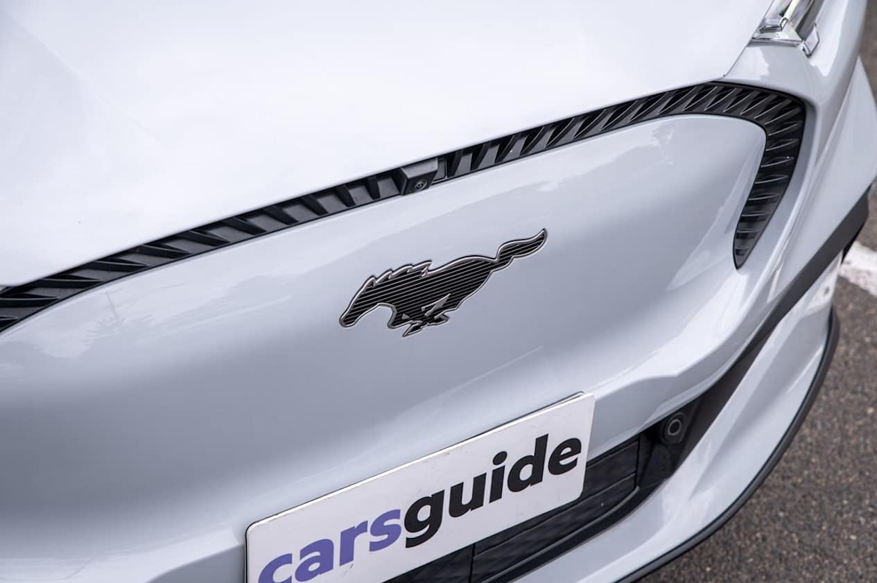 Mustang Mach-E Select grade pictured. (Image: Tom White)