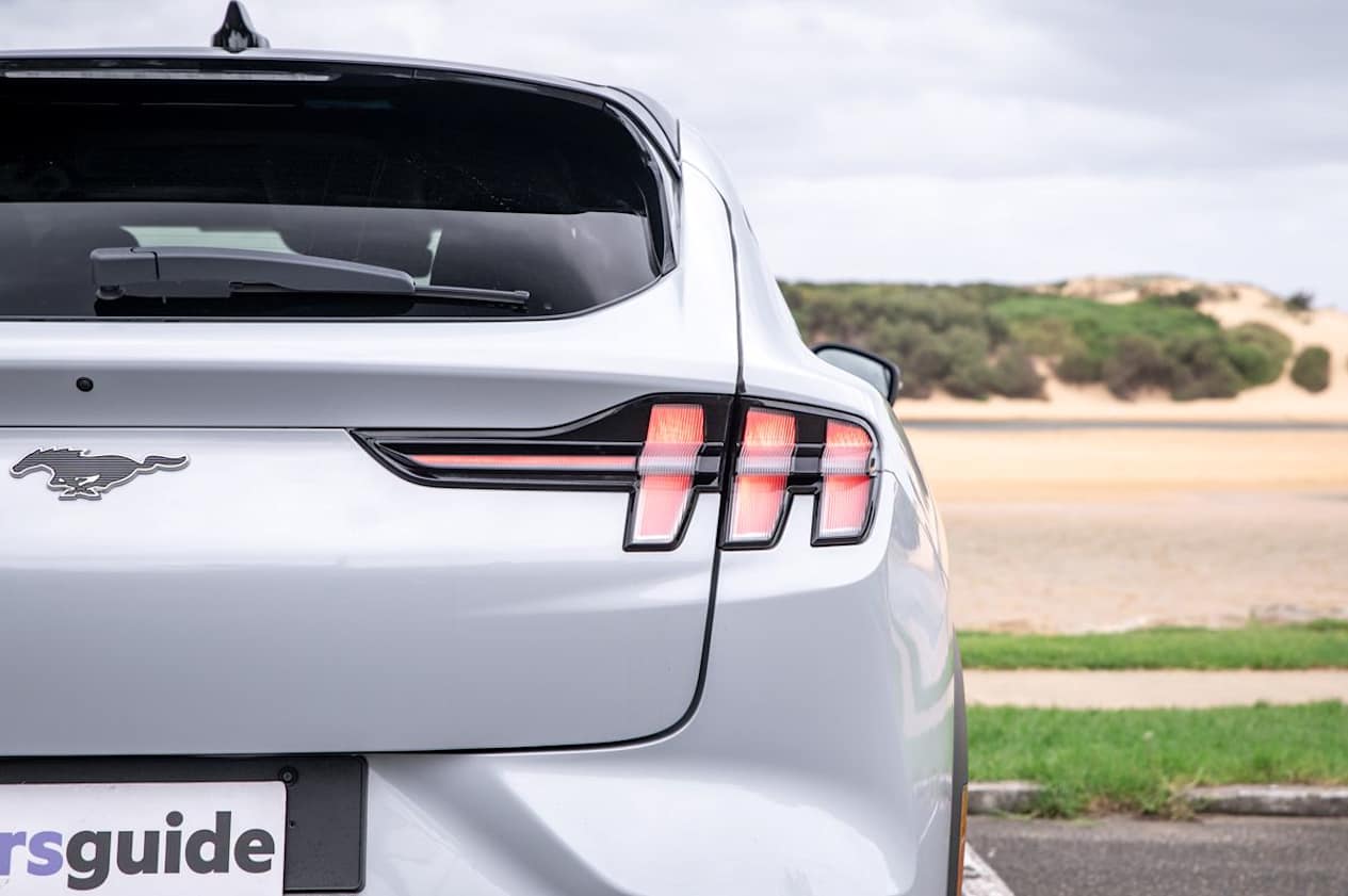 Mustang Mach-E Select grade pictured. (Image: Tom White)