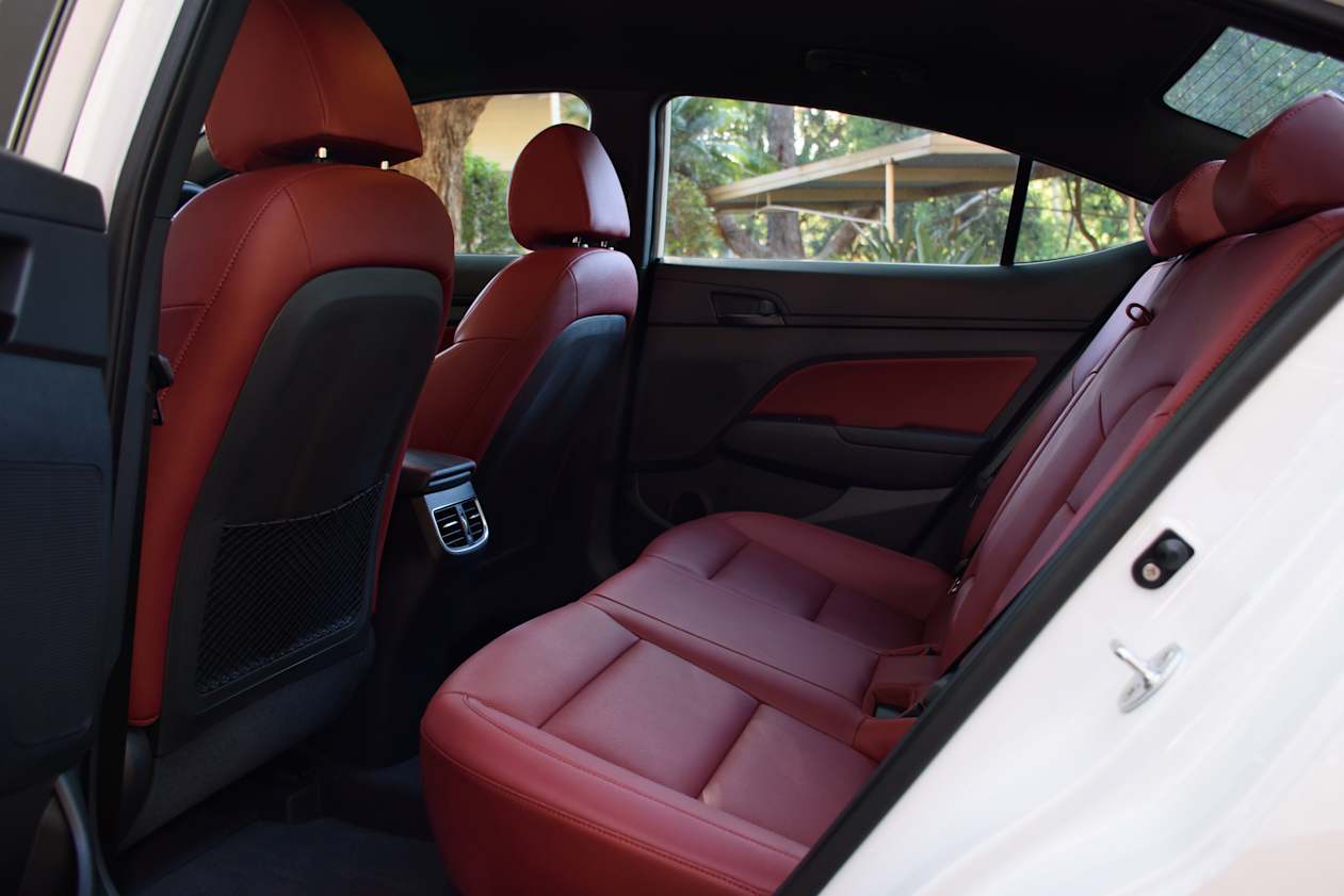 Rear legroom is great across the range, but the amenities are improved in higher specs. (image credit: Tom White)
