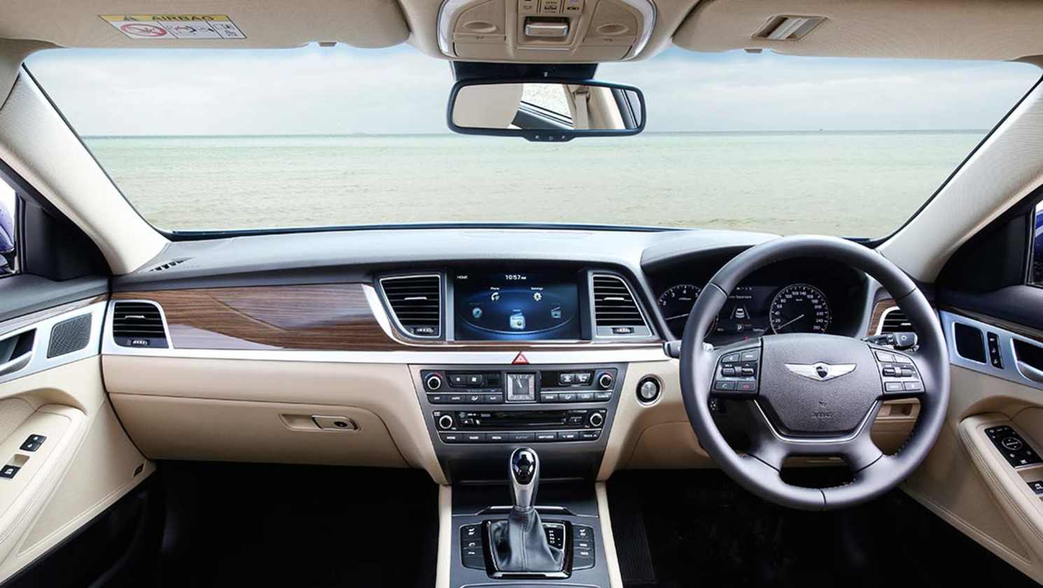 2015 Hyundai Genesis interior.