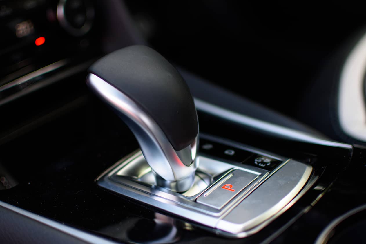 The small shift-lever was a bit annoying in its operation. (image credit: Tom White)