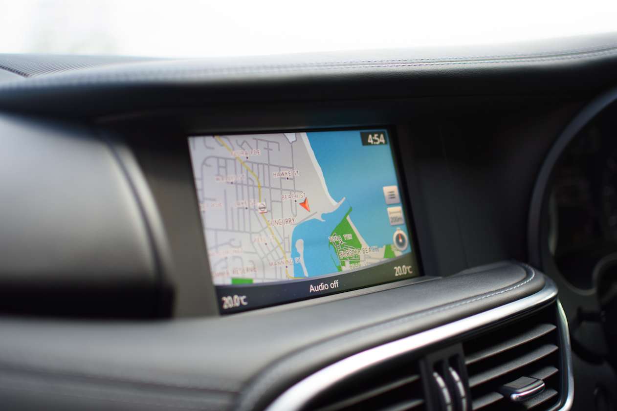 The dated multimedia system is one of this car's biggest let-downs. (image credit: Tom White)