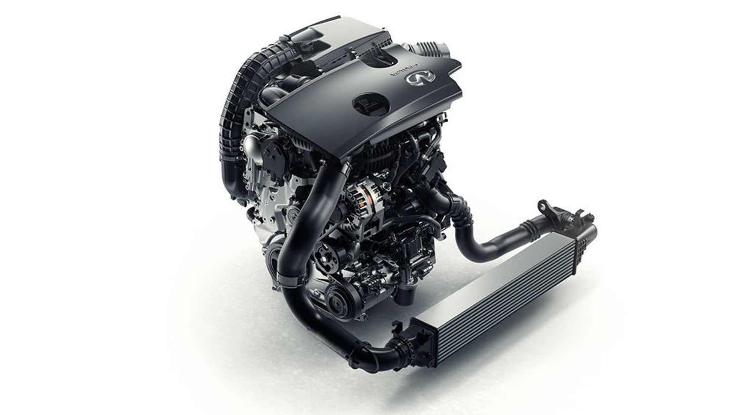 Infiniti&#039;s revolutionary VC-T (variable compression ratio) engine.