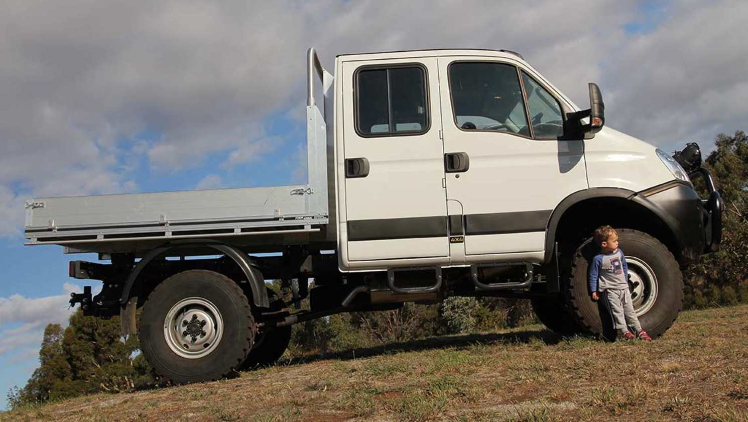 2015 Iveco Daily 4x4 cab-chassis