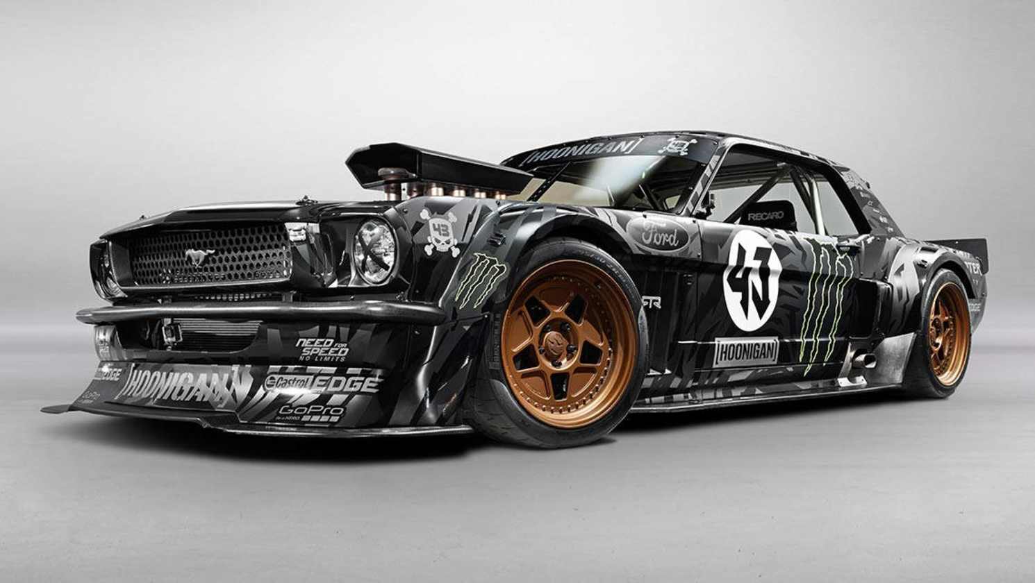 Ken Block&#039;s new V8 Ford Mustang