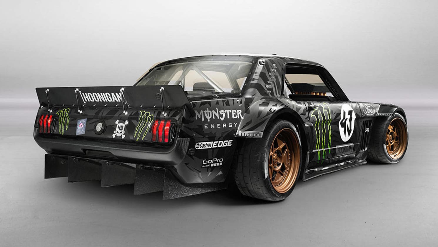 Ken Block&#039;s new V8 Ford Mustang