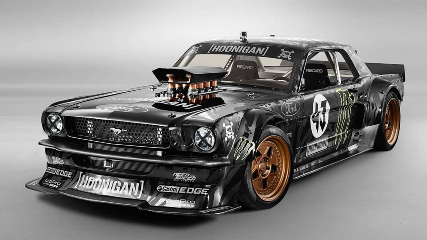 Ken Block&#039;s new V8 Ford Mustang