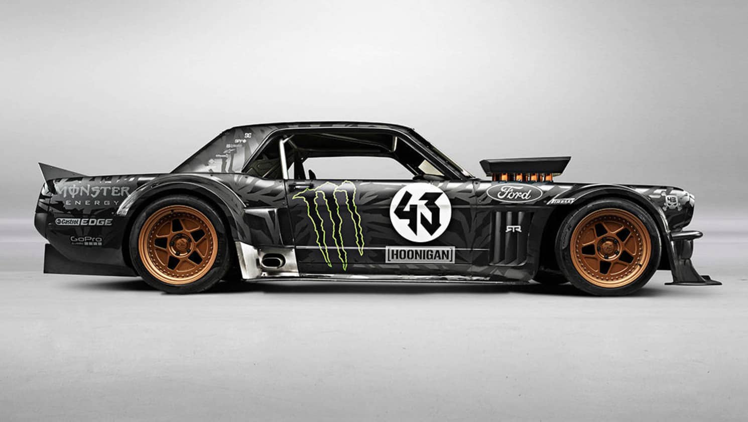 Ken Block&#039;s new V8 Ford Mustang