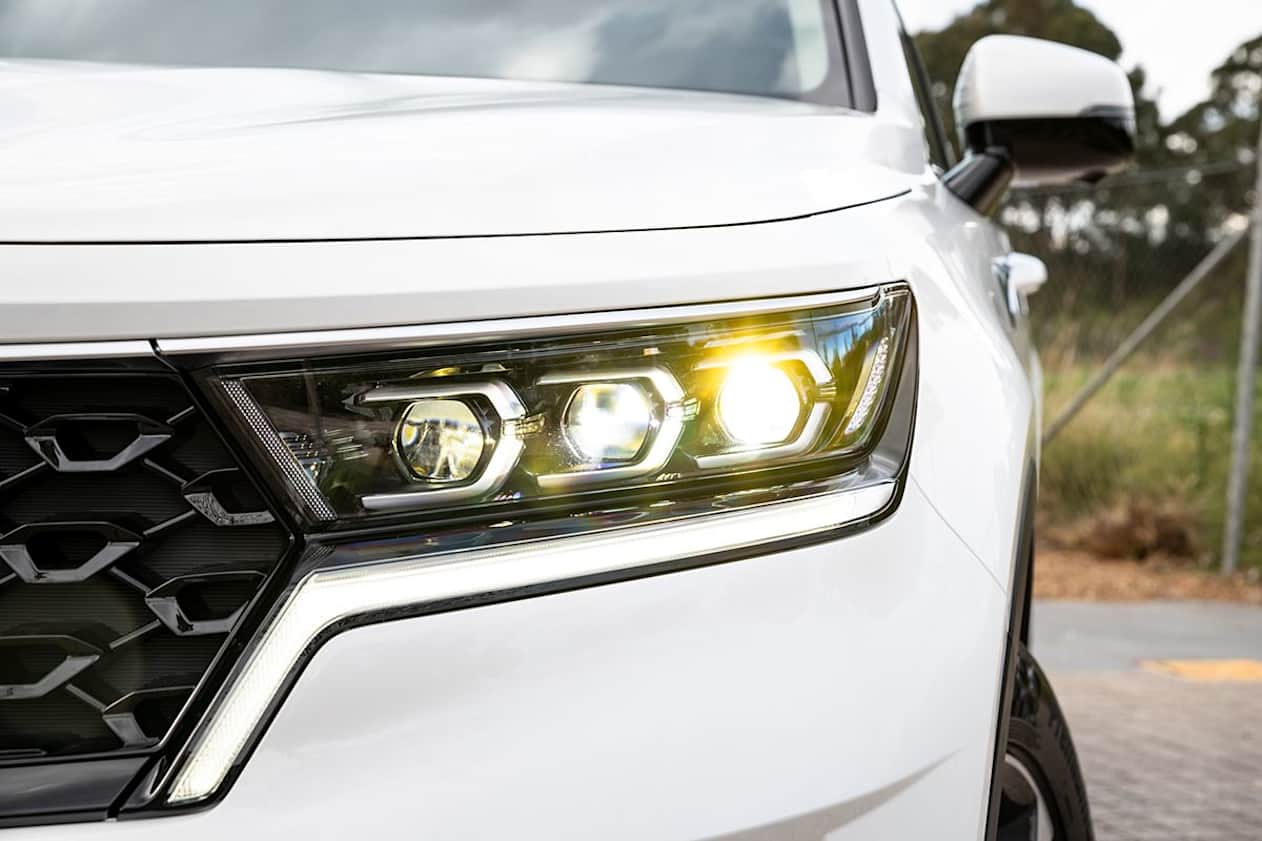 Standard gear on the GT-Line grade includes LED headlights. (Image: Tom White)