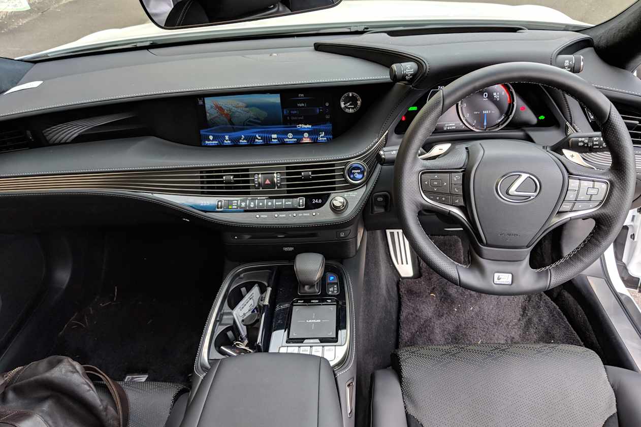 The multimedia system is hampered by the terrible to use trackpad interface.