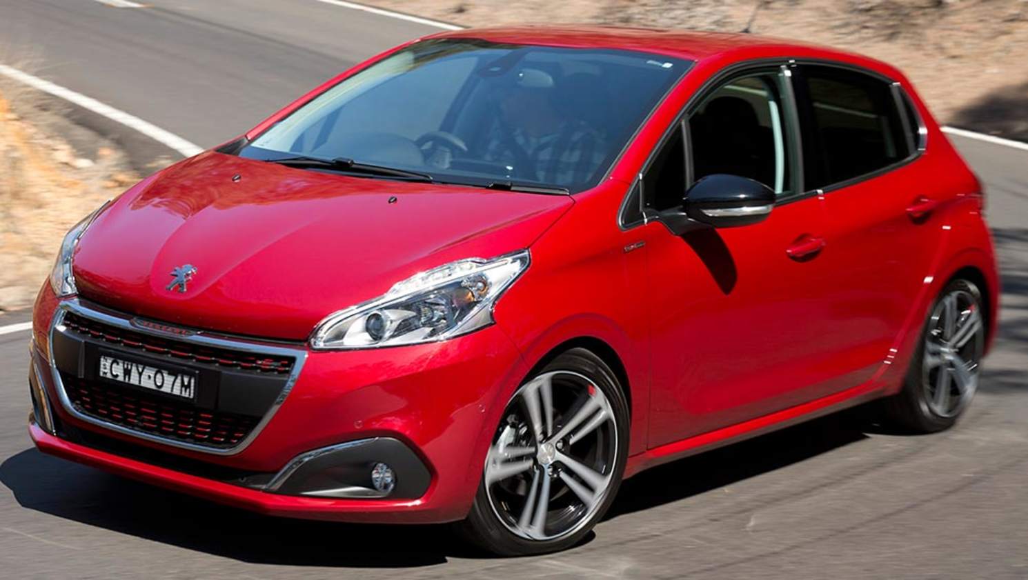 【当店一番人気】 Peugeot CarsGuide | review 2015 GT-line 208 ミニカー