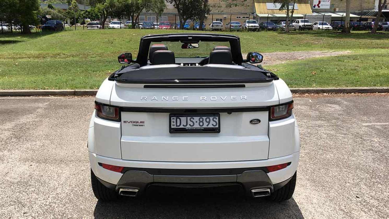 2017 Range Rover Evoque Convertible HSE Dynamic Si4.